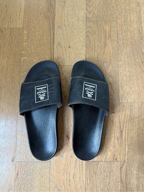 Adidas x Neighborhood Men’s Black Slides